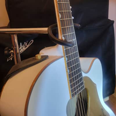 Gretsch G5022CWFE-12 Rancher Falcon Jumbo 12-String Cutaway with Fishman Pickup System 2016 - White image 4