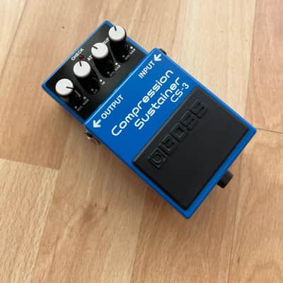 Boss CS-3 Compression Sustainer (Silver Label) 1997 - Present - Blue image 3