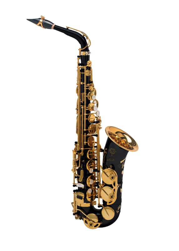 Selmer Paris 82SIGBL Professional Alto Saxophone, Black Lacquer image 1