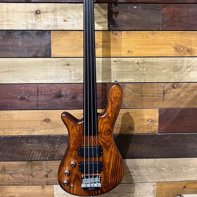 Warwick Standard Fretless 2001 - Figured Natural Satin image 3