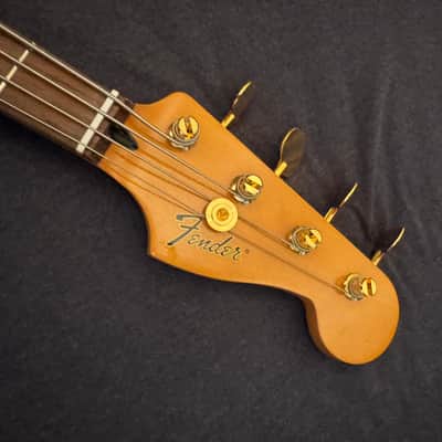 Fender Limited Edition Mike Kerr Signature Jaguar Bass 2023 - 2024 - Tiger's Blood Orange image 4