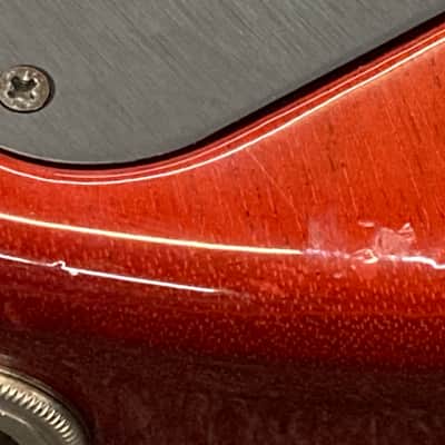 1991 Hamer Sunburst Model - Salmon Blush image 16