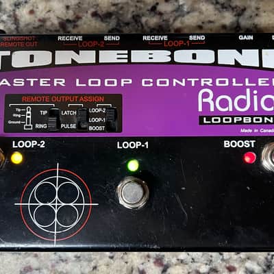 Radial Tonebone Loopbone Master Effects Loop Switch Controller with Boost image 1