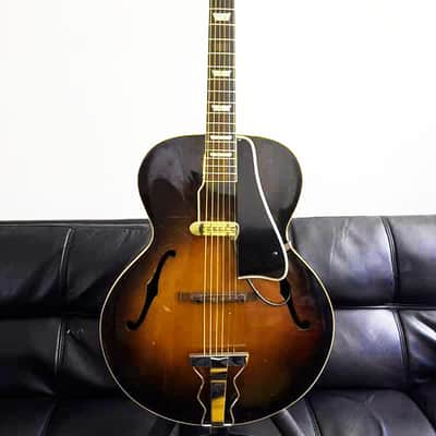 Gibson Archtop Acoustic Electric L-50 F-Hole 1948 Sunburst w DiMarzio Pickup image 4