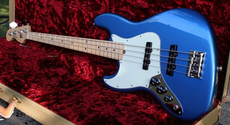 Lefty Left Handed Fender American Design Jazz Bass 2015 image 1