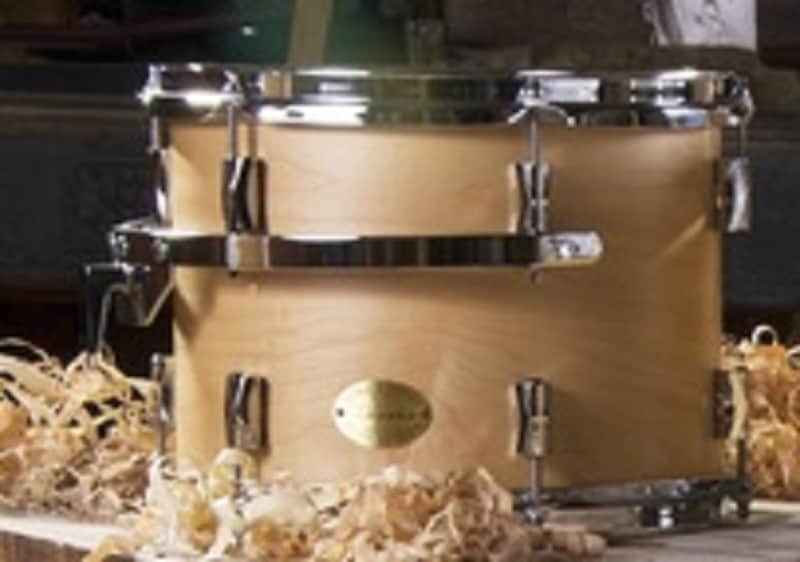 Noble & Cooley *Pre-Order* CD Maple 10x7" Natural Satin Rack Tom Drum w/Chrome Hardware | Made in the USA | Special Order | Authorized Dealer image 1
