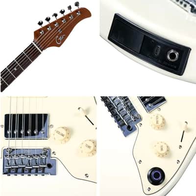 Mooer GTRS S800 Intelligent Guitar, new never used, 2022 - Present - White image 6