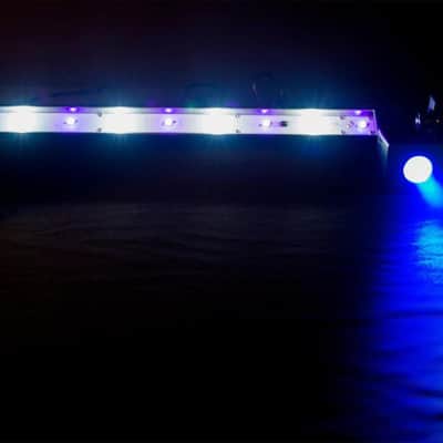 Chauvet Dj JAM Pack Silver With Moonflower, Three-Color Wash Effect Light, And A UV Strobe Combo Light image 10