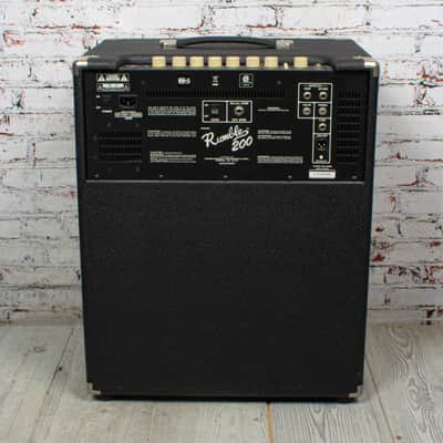Fender - Rumble 200 1x15 200w Solid-State Bass Combo Amplifier - USED image 10
