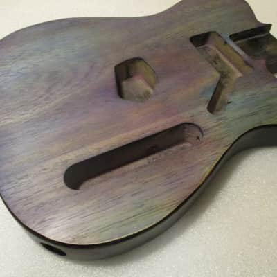 . Dyed Basswood Telecaster Body Multicolor image 3