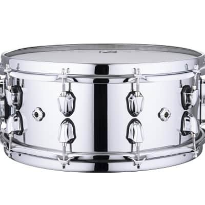 Mapex 14" x 6" Black Panther "Cyrus" 1.0mm Seamed Steel Snare Drum image 3