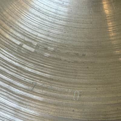 Paiste 16" 2002 Crash Cymbal 1977 Black Label - 995 grams image 8