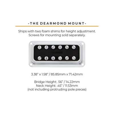 TV JONES MAGNATRON DEARMOND MOUNT NICKEL NECK image 2
