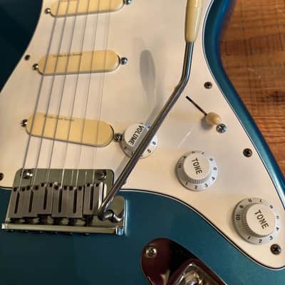 Fender Strat Plus COLLECTOR GRADE Lace Sensors Wilkinson SPLIT NUT TBX Schallers 1988 - Lake Placid Blue image 2