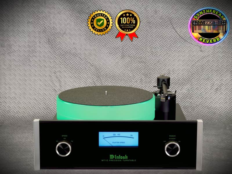 McIntosh MT10 Precision Turntable ✅ RARE HIGH END Precision Turntable ✅ Profesional HiFi High Class Turntable✅Home Audio Turntable✅checked and full working ✅World Wide Shipping image 1