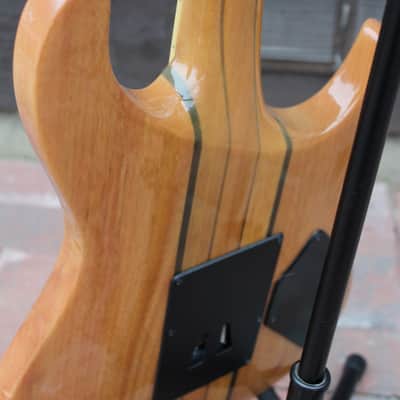 Douglas Super Strat, Floyd Rose, Left Handed 2000's - Natural image 7