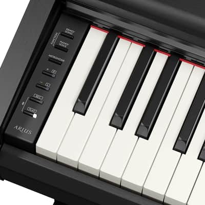 Yamaha YDP-146B, GHS Weighted 88 Note Upright Digital Piano - Black image 4