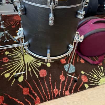 pdp by DW 2 tom add-on pack Satin ebony stain image 7