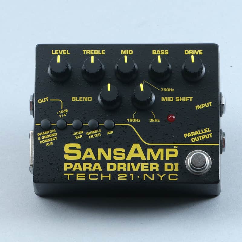 Tech 21 SansAmp Para Driver DI V2 Guitar Effects Pedal P-30958 image 1