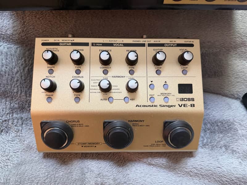 Boss VE-8 Acoustic Singer Pre-Amp 2016 - Present image 1