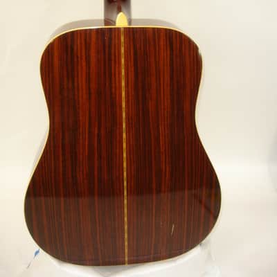 Vintage 70's Aria D-50 Dreadnought Acoustic Guitar, Natural w/ Case image 18