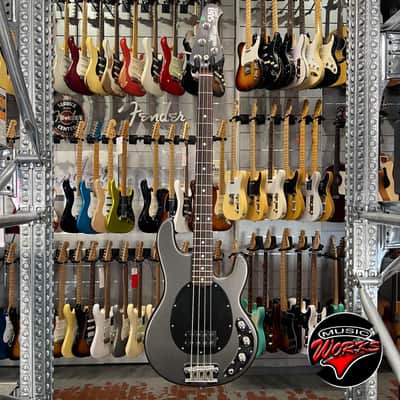 Music Man   S.U.B. Series Satin Grey Passive Mod Made In USA image 2