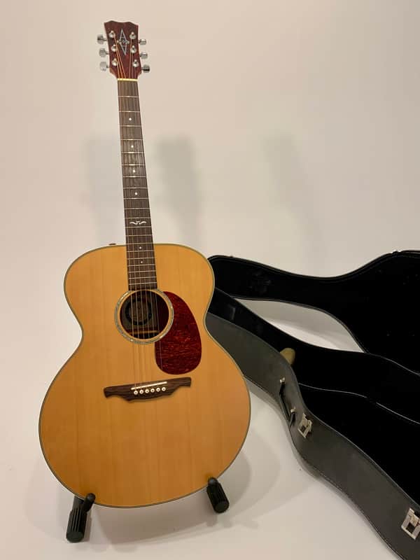 Gorgeous 90s Alvarez Artist 5072 Jumbo Acoustic Electric image 1