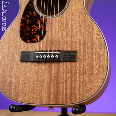 2023 Larrivee P-03 Mahogany Lefty Parlor Guitar Natural image 4