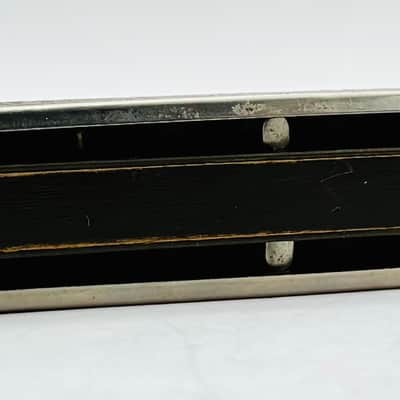 Lot of 2 Hohner Vintage Tremelo/Goliath Harmonicas - Chrome image 14