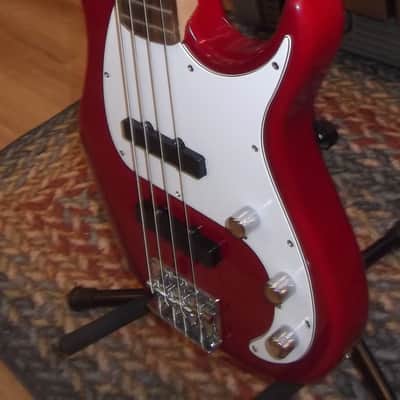 Peavey Milestone 4-String Electric Bass - Trans Red, As New W/ HSC image 5