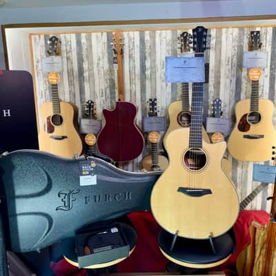 Furch GREEN Gc SX a PURPLEHEART EXOTIC WOOD BACKSTAGE LIMITED image 6