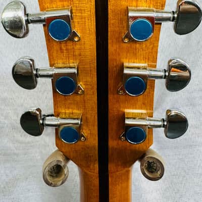 Blueberry Handmade Hollow Body Electric Guitar Rapunzel Motif image 10