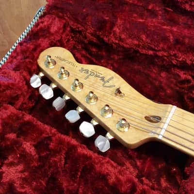 Fender American Select Telecaster Thinline with Gold Hardware 2013 Violin Burst image 7