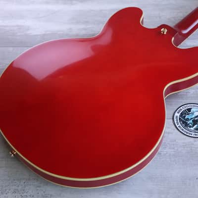 Immagine Epiphone 'Inspired By Gibson Custom' 1959 Reissue ES-355 (Cherry Red) - 8
