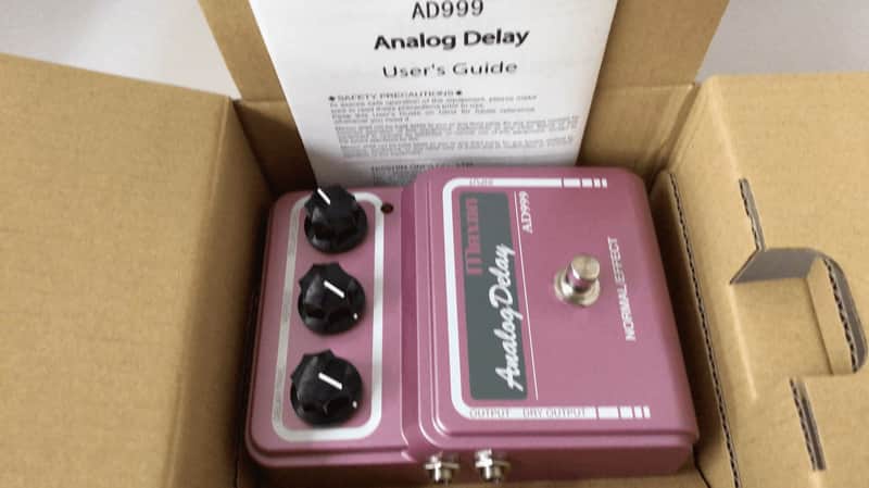 Maxon AD-999 Vintage Analog Delay Pedal AD999 image 1