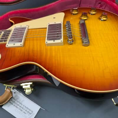 Gibson Custom Les Paul 60th Anniversary Limited Edition V2 2020 - Tomato Soup Burst #001709 image 8