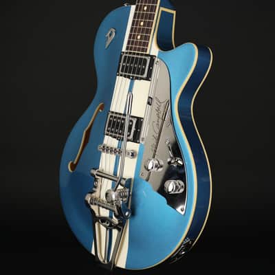 Duesenberg Mike Campbell I 30th Anniversary Starplayer TV in Blue/White with Case #243041 image 2