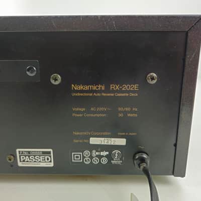 Nakamichi - RX-202E -  Auto Reverse Stereo Cassette Deck -  Serviced image 8