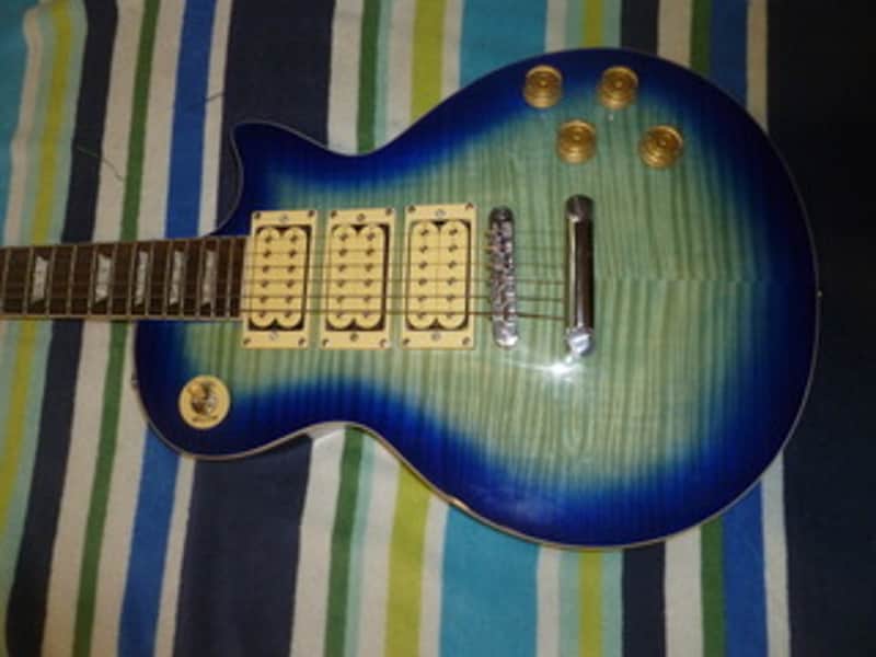 Firefly 3 Pickup Classic Series Les Paul Style 2021 - Blue Burst image 1