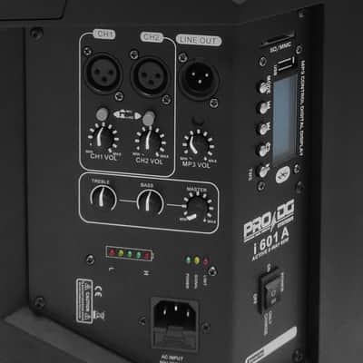 PRO DG I601A Pro 320 Watts Peak Compact All-in-One Battery-Powered System (from Spain) (4 Hours Battery) (Designed in Spain) image 5