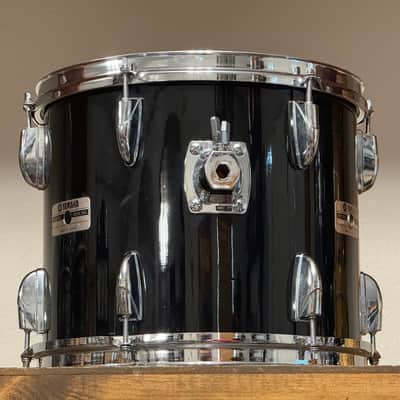 1986 Yamaha 8000 Tour Custom Piano Black Lacquer 12/13/16/22 Drum Kit image 22