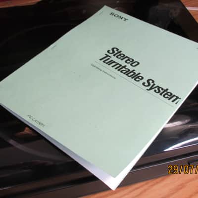 Sony Belt Drive Auto Return Turntable  W Magnetic Cartridge & Stylus / PS-LX150H  Basic / Starter TT image 21