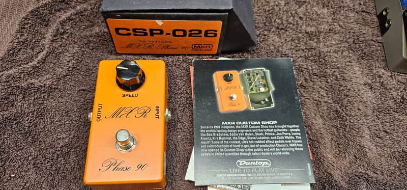 MXR CSP026 '74 Vintage Script Phase 90 | Reverb Canada