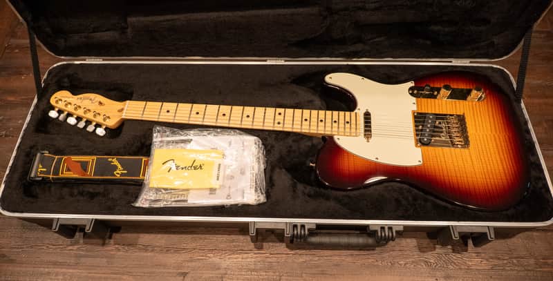 Fender Limited Edition "Tele-Bration" 60th Anniversary Telecaster 2011 - Flame top, Antique sunburst Mint