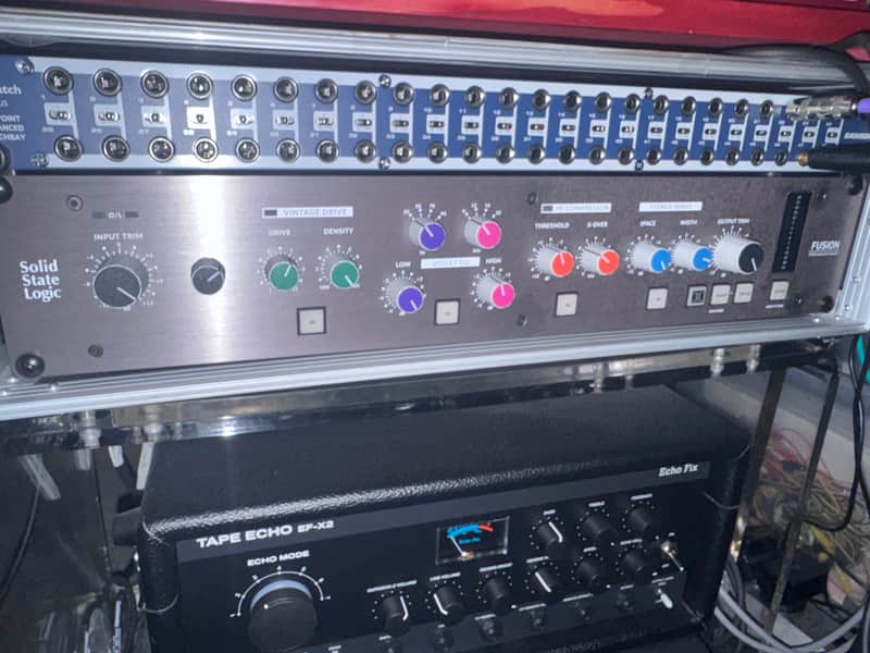 Solid State Logic Fusion Rackmount Audio Processor 2018 - Present - Black image 1