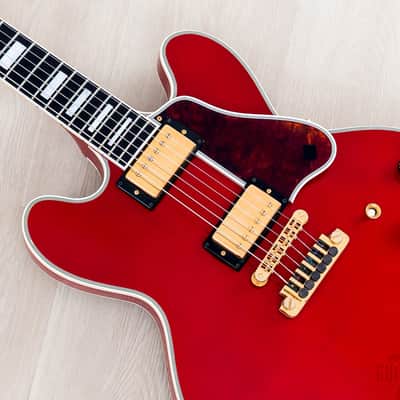 1997 Gibson BB King Lucille ES-355 Semi-Hollowbody Guitar Cherry Stereo, Near-Mint w/ Case & Hangtags, Yamano image 7