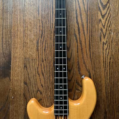 RARE! 1979 Kramer DMZ 4001 LEFTY - Natural w/ OHSC image 6