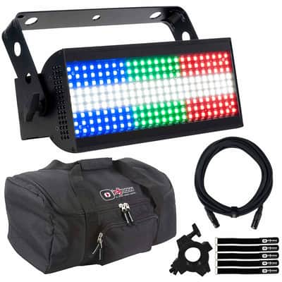 ADJ JOLT 300 High Powered Multi-Use RGBW LED Strobe Fixture with Case image 1