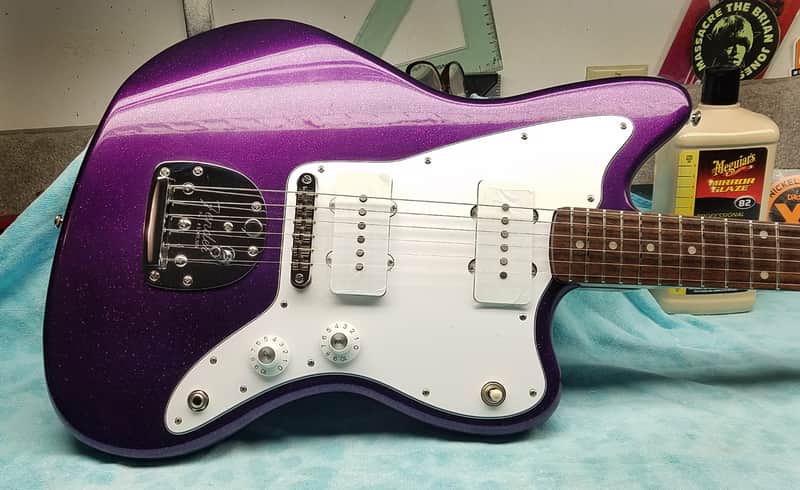 Fender Jazzmaster, Custom Plum Metal Flake + Hand Wound Pickups image 1