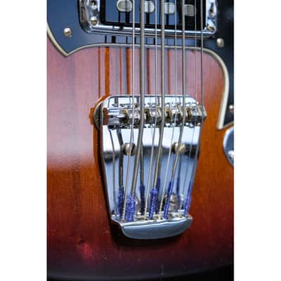 1969 Hagström H 8 8-string Bass sunburst image 16
